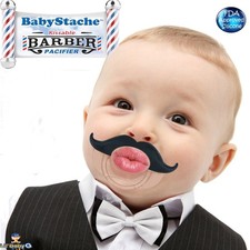 Funny Baby Pacifier Cute Kissable Mustache For 1 Count Pack of 1 