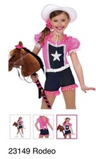 A Wish Come True Girls SC Rodeo Costume 23149 New