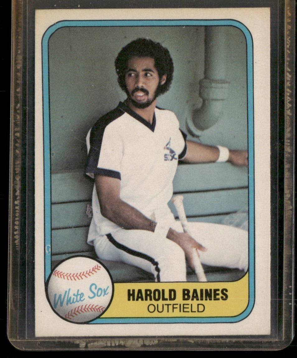 1981 Fleer - Harold Baines #346 FAST SHIPPING CHEAP CARDS BUY 5 GET 3 FREE MLB