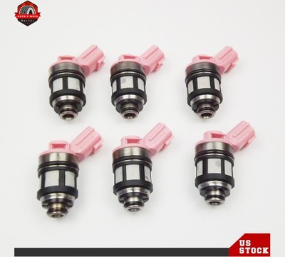 6× Fuel Injectors 166001800 For Nissan Frontier Pathfinder Xterra 3.3L 1996-2004