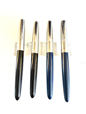 #ad Choose Black or Navy Parker 21 1950s Parker fountain pen. Arrow or ball clip. $34.99