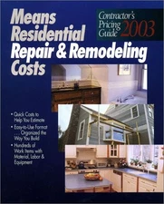 Means Residential Repair and Remodeling Costs : Contractors Pricing Guide 20...