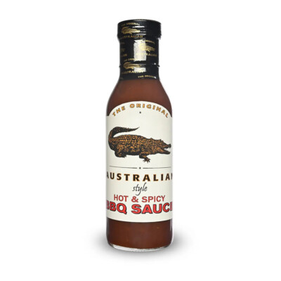 The Original Australian Hot and Spicy BBQ Sauce mit Raucharoma 355ml