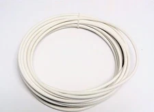 AUTOMOTIVE WIRE 18 AWG HIGH TEMP GXL STRANDED WIRE WHITE 50 FT MADE IN USA