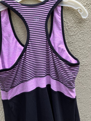 Title Nine Buttah Tank Dress MED Athletic Bra Shelf Excellent - tiny zip pocket - Picture 4 of 9