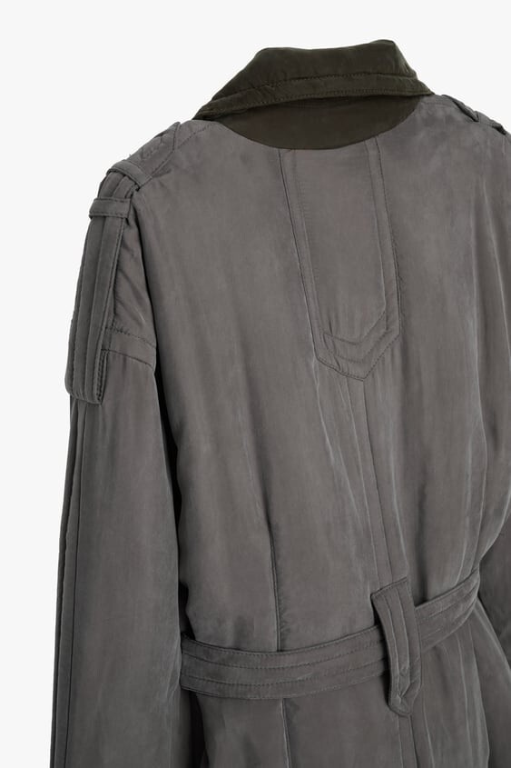 ●完売品●ZARA●PFFR TRNCH 11●パフトレンチコート●XS-S ○完売品○ZARA○PFFR TRNCH 11○パフトレンチコート○XS-S