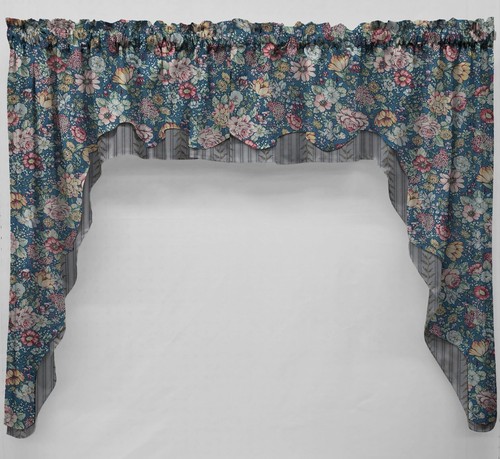Rose Garden Country Valances and Swags - Picture 6 of 84