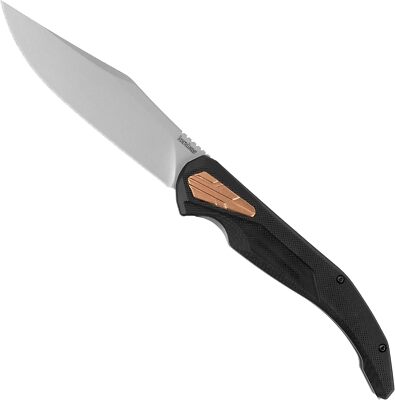 Kershaw 2076 Strata KVT Flipper Knife 4.5in D2 Bead Blasted Clip Point