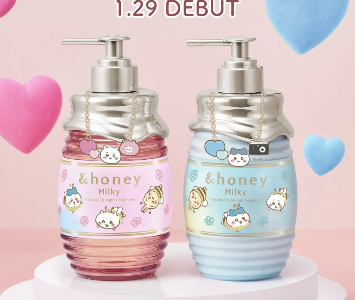 &honey Melty Chiikawa Limited Pair Set Shampoo Treatment | eBay
