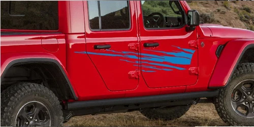 Mud Splash Stripe Graphics Car Sticker For Jeep Gladiator 2Sides Decals Vinyl - Bild 5 von 8