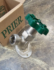 PRIER, C-135NP.SW, C-135 ANGLE SILL FAUCET HANDLE, SATIN NICKEL 3/4" SWEAT