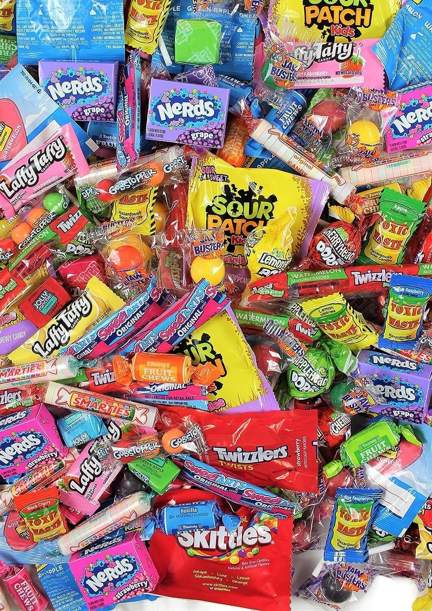 Queen Jax Assorted Candy Variety Pack 2 Pounds Individually