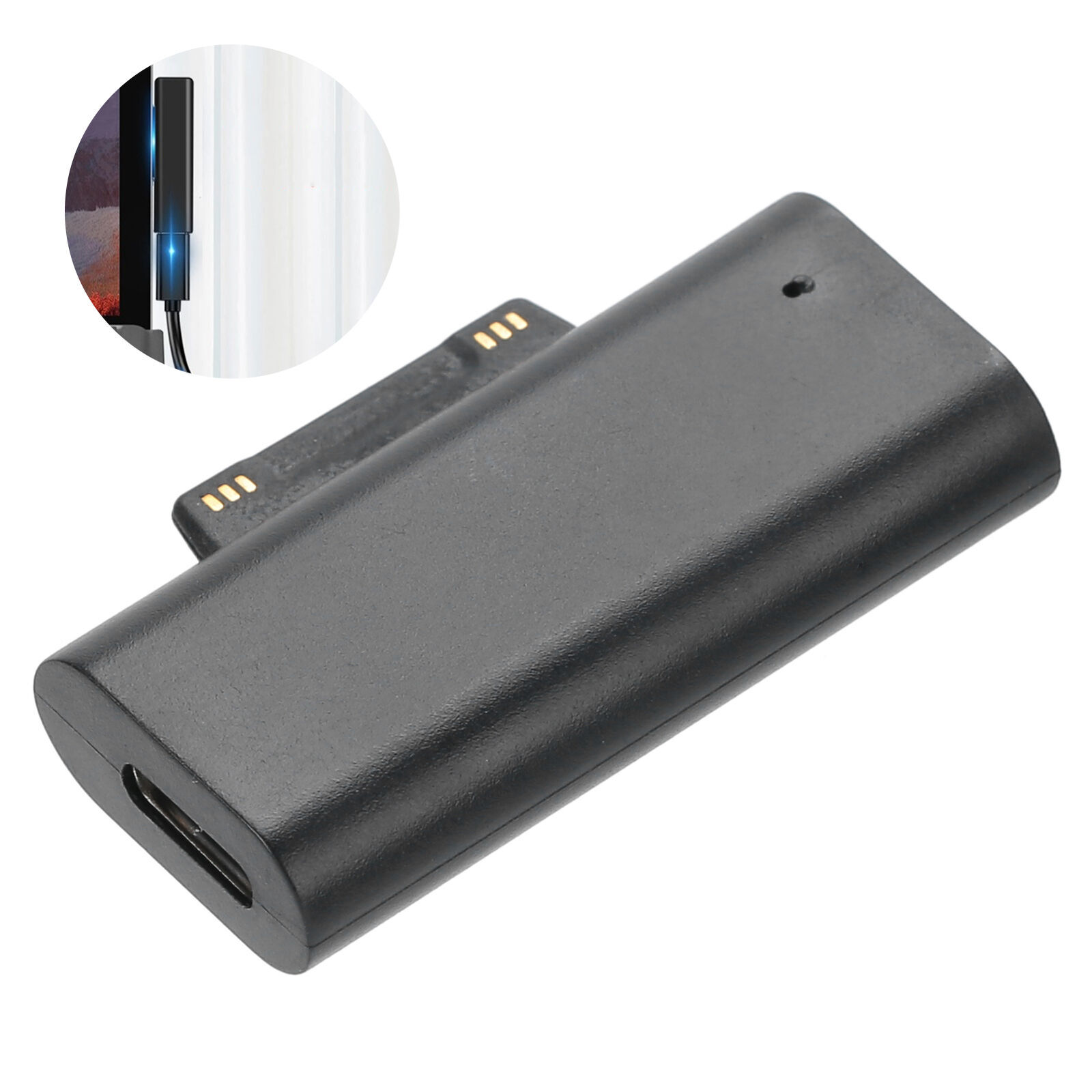 Magnetic Type-C Adapter for Surface Pro 3/4/5/6/7/Go Tablet