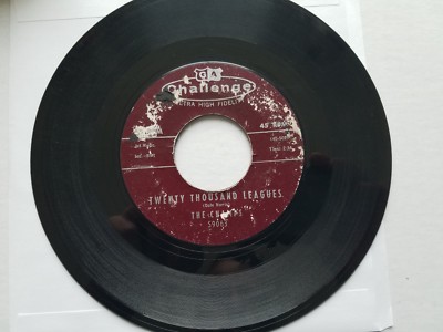 THE CHAMPS - Too Much Tequila / Twenty Thousand Leagues 1959 ROCK n ROLL 7'' 