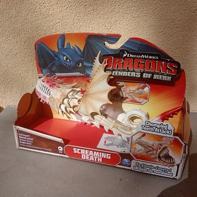 How À Train Your Dragon Trainer Mort Criard Screaming Death Spin Master New - Photo 1/3