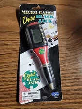 NEW! Digital Black Jack Pen Micro Games Poker Games Casino Black Jack NIP