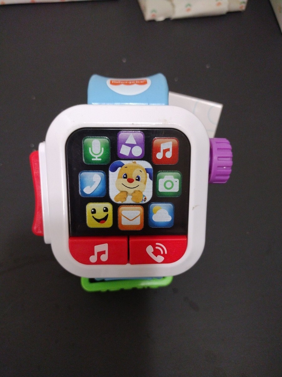 Fisher-Price Laugh and Learn Smart Watch Toy Works Pretend Play