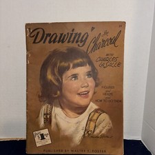 Drawing in charcoal   51 Walter T. Foster- VTG How To Draw Human Figure-See Pic