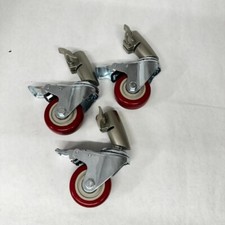 Neewer 3 Packs Professional Swivel Caster Wheels Set with 75mm Diameter
