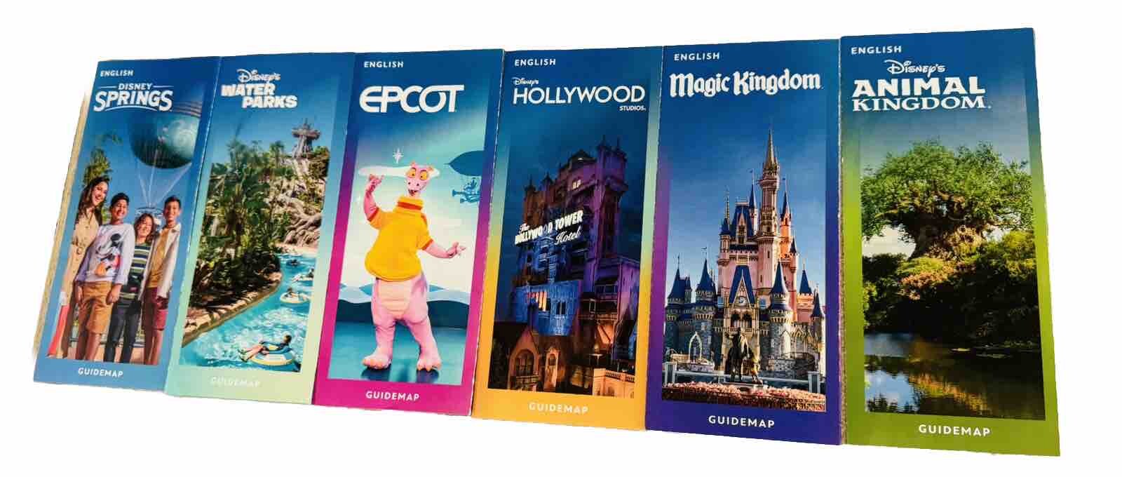 Theme Part Guide Map NEW 2024 Disney World Theme Park Maps -6 | Grelly USA