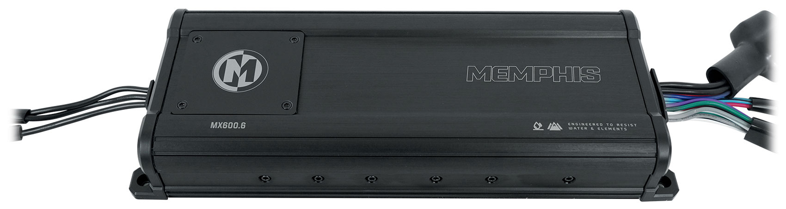 Memphis MX6006 600 Вт 6-канальный усилитель UTV для квадроциклов 2 65-дюймовые светодиодные колонки Tower