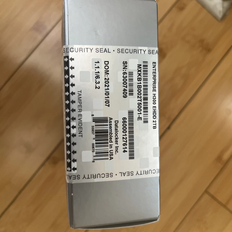 NEW DataLocker MXKB1B002T5001-E 2TB Drive EA Ironkey Enterprise H300 2.5 EHDD - Image 2 of 4