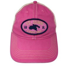 St. John Cruz Bay Snapback Trucker Hat Multi One Size Mesh Back Legacy