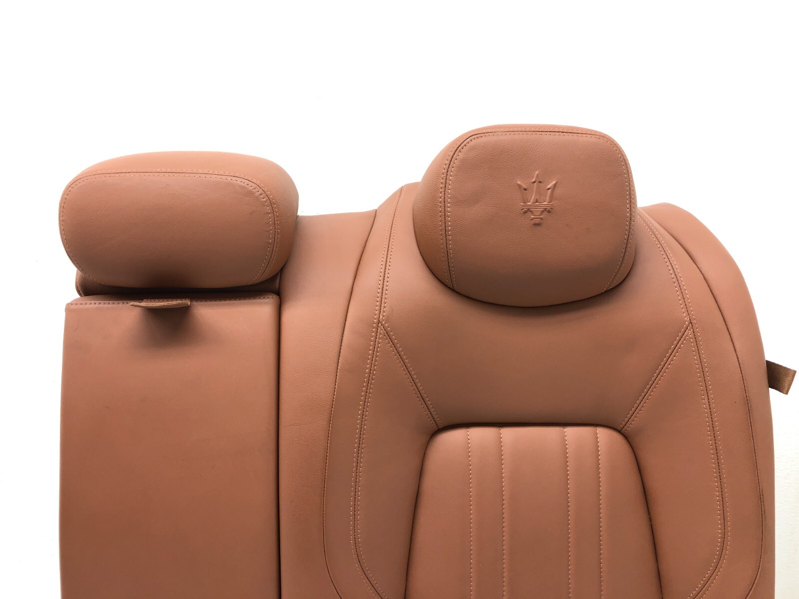 2014-2019 MASERATI GHIBLI S LEFT DRIVER REAR LEATHER SEAT OEM.