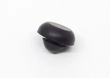 Tapered Round Push-In Rubber Grommet Bumper 1/2" Diam - Feet - Fits 1/4" Hole