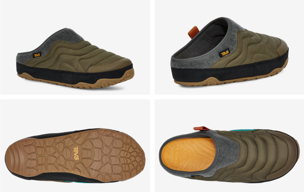 TEVA ReEMBER TERRAIN DARK OLIVE WATER RESISTANT SHOE SLIPPER MEN US 13 TEVA ReEMBER TERRAIN ALL GENDER SLIP ON SHOE DARK OLIVE US  main image 2