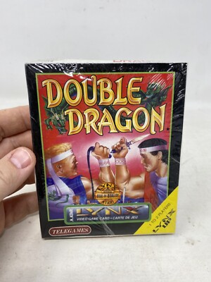 Atari Lynx Double Dragon Brand New Sealed Very Very Rare Ships Fast