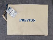 Marloe London Cream Canvas Zip Pouch - Personalized-as is 
