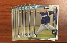 2015 Bowman BCP39 Jorge Lopez 10 count All Chrome lot Milwaukee Brewers