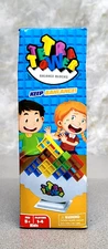 48PCS Tetra Tower Game,Balance Stacking Blocks Game Board Games For Kids And 2+