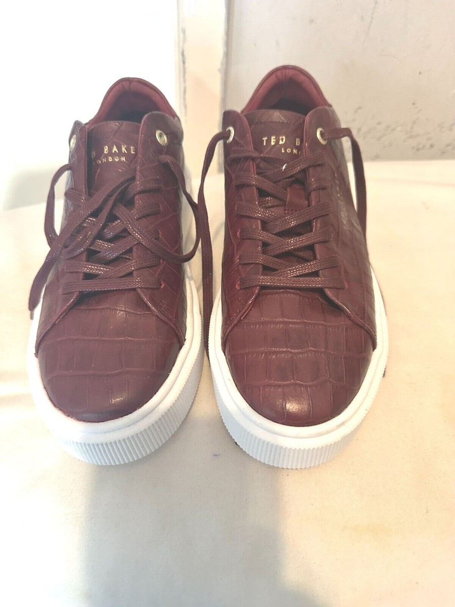 Leather Trainers Ted Baker Croc Trainers Ted Baker Women's Artimi