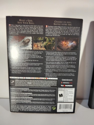 Pillars of Eternity 2 II Deadfire PC Open Box with sleeve - Picture 5 of 5