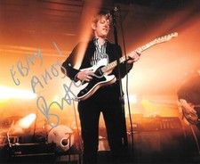* BRITT DANIEL * signed 8x10 photo * SPOON * COA * 5