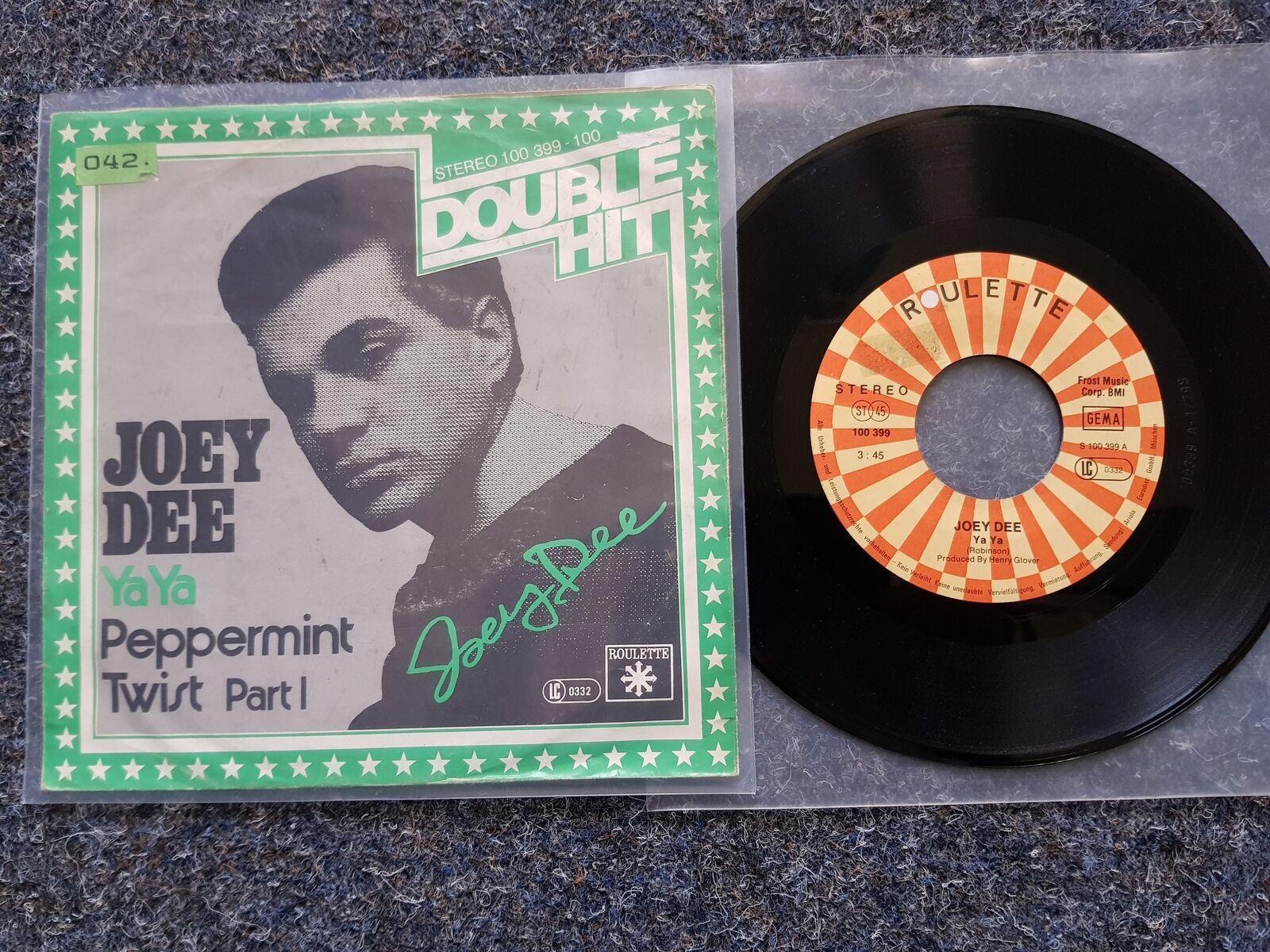 7"" Single Vinyl Joey Dee - Ya Ya/ Peppermint twist Germany