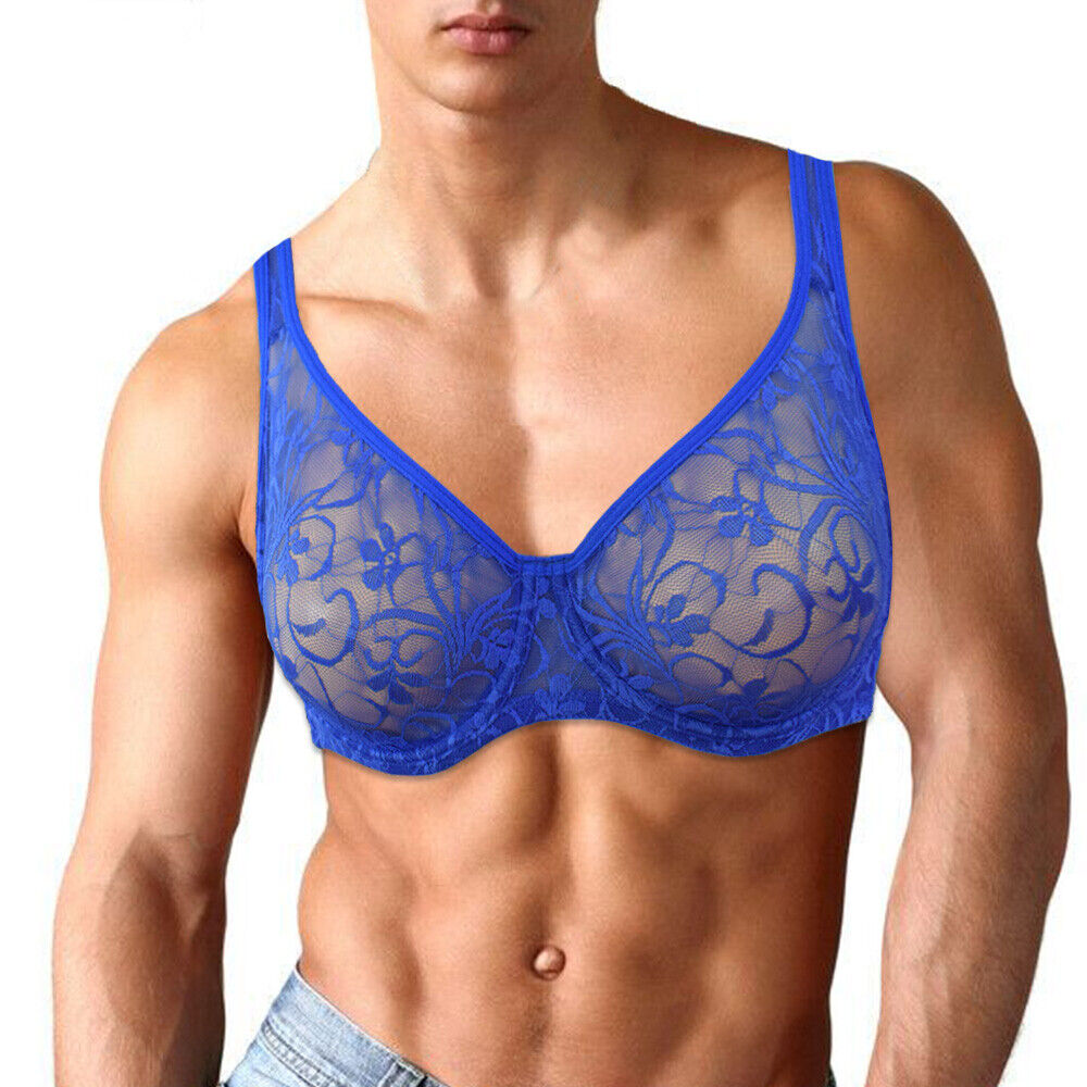 UK Hot Women Bras Sexy Lace See Through Lingerie Underwire Bra Underwear  Tops BH