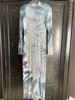 Brightly Twisted Tie Due Long Body Con Dress