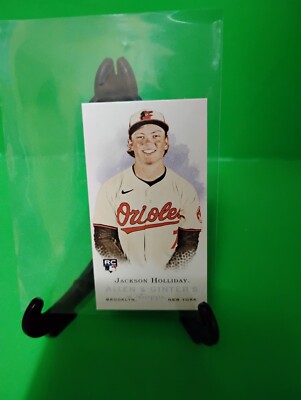 E2 2024 Allen & Ginter Mini Design Variation #RD-15 Jackson Holliday RC SP 