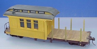 On3/On30 WISEMAN MODEL SERVICES FREELANCE CIVIL ENGINEERING MOW CAR KIT
