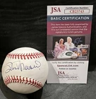 Stan Musial JSA COA Autographed National League Signed Baseball Cardinals HOF