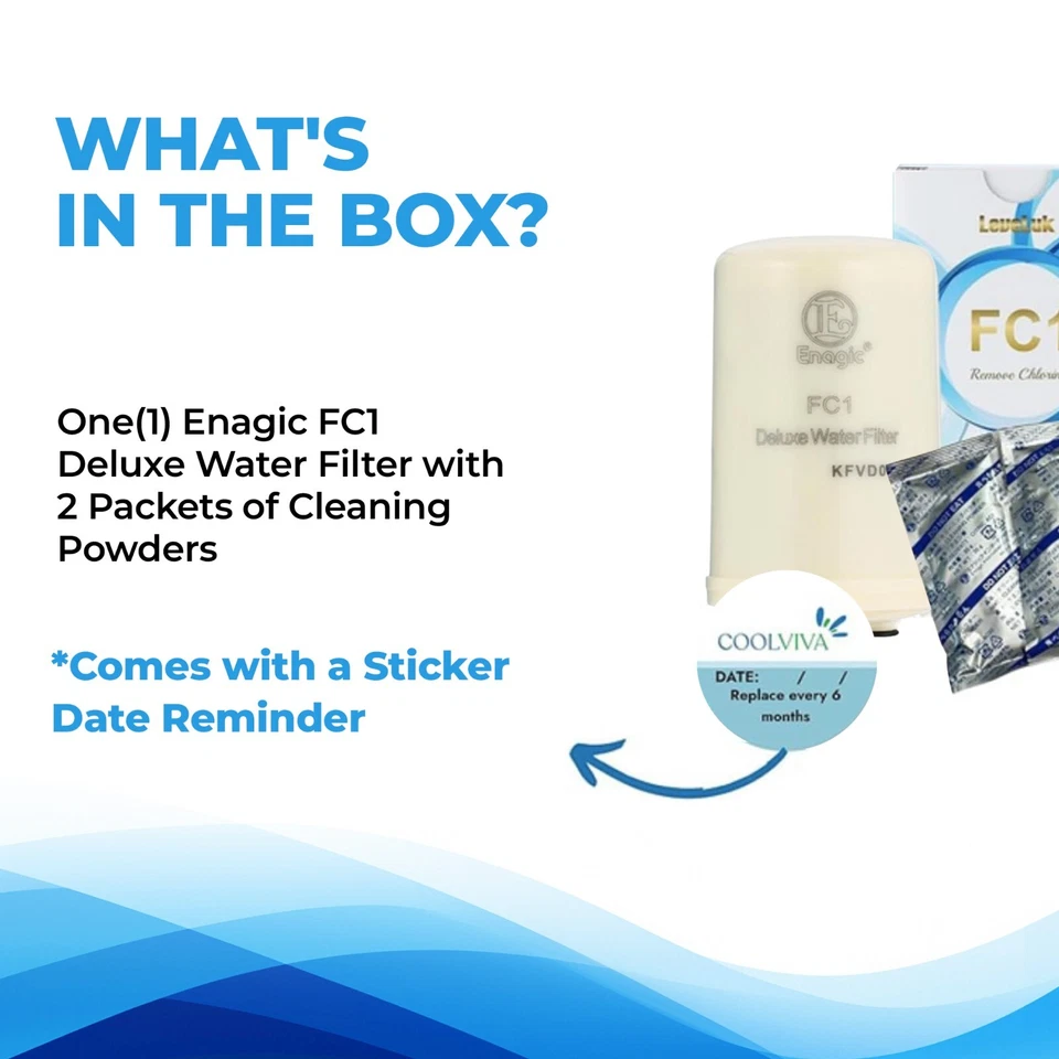 Enagic FC1 HG-N F8 Water Filter for SD501 – Genuine Replacement, Free Ship - Image 3 of 4