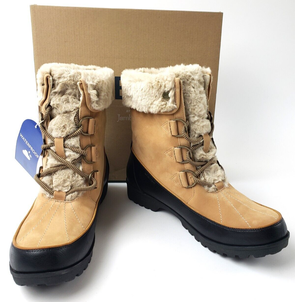 Jambu Women's Northgate Waterproof Mid Calf Boots - Memory Foam, All Terra Traction - View #10