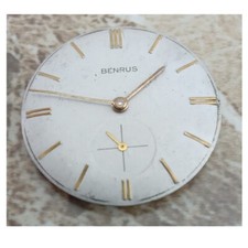 Benrus 15 Jewel Herren Armbanduhrwerk, Kalibe...