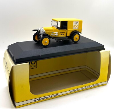 Eligor JEL002 Opel Laubfrosch Oldtimer Bj.1926   500 Jahre Post, 1:43, OVP, D007