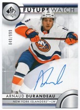 2023-24 SP Authentic Future Watch #148 Arnaud Durandeau RC Auto 849/999