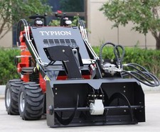 WINTER Snow Blower mini skid steer loader attachments for TYPHON STOMP SKIDSTEER