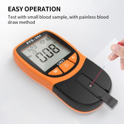 URIT 5 In1 Blood Lipid Meter Analyzer Cholesterol Triglycerid 30pcs Strips